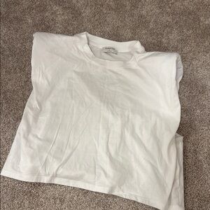 White Everlane Sleeveless Top